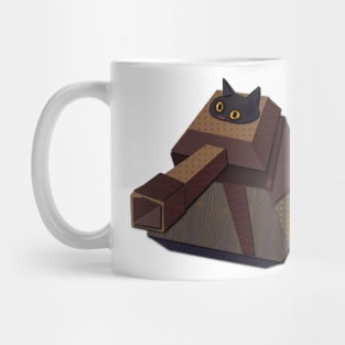 Paper Cut Cats Series! Tank! Mug